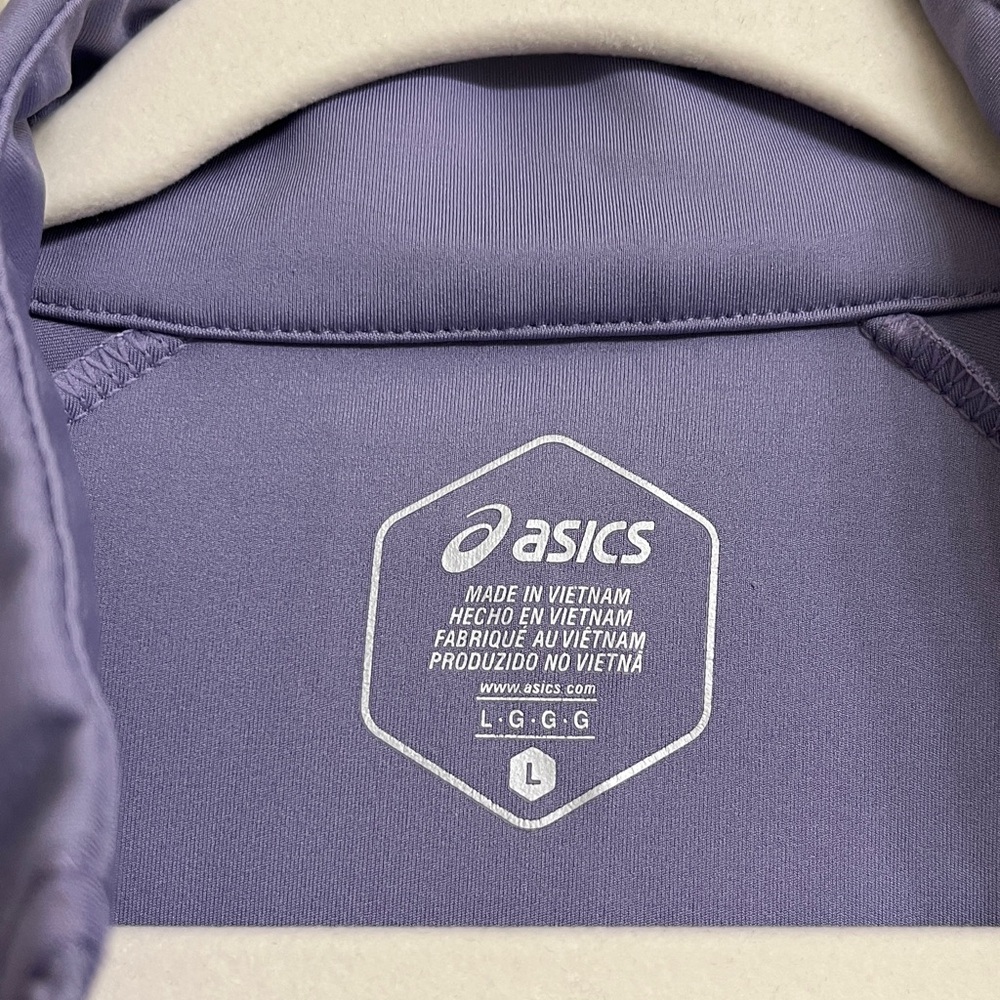 Asics Purple Full-Zip Jacket - image 5